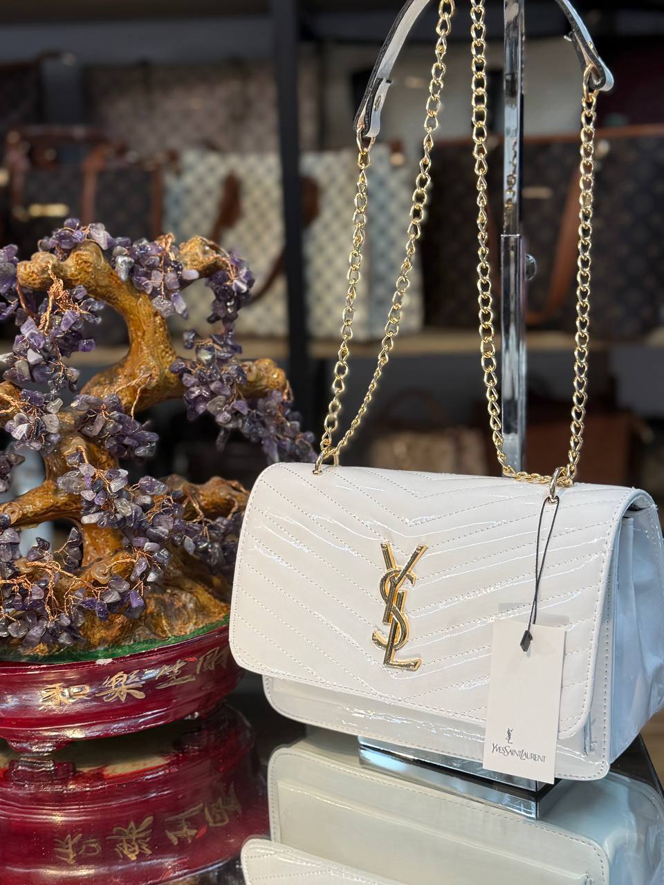 YSL Kapitone Omuz Çantası