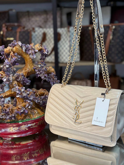 YSL Kapitone Omuz Çantası