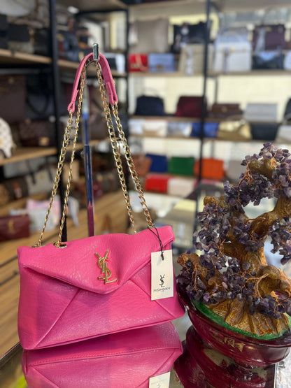 YSL Zincir Askılı Zarf Çanta