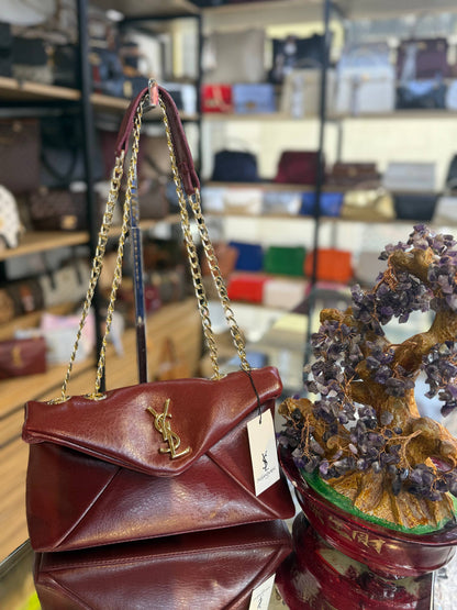 YSL Zincir Askılı Zarf Çanta