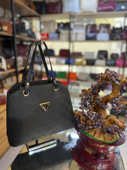 Guess Logolu Monogram Çantası