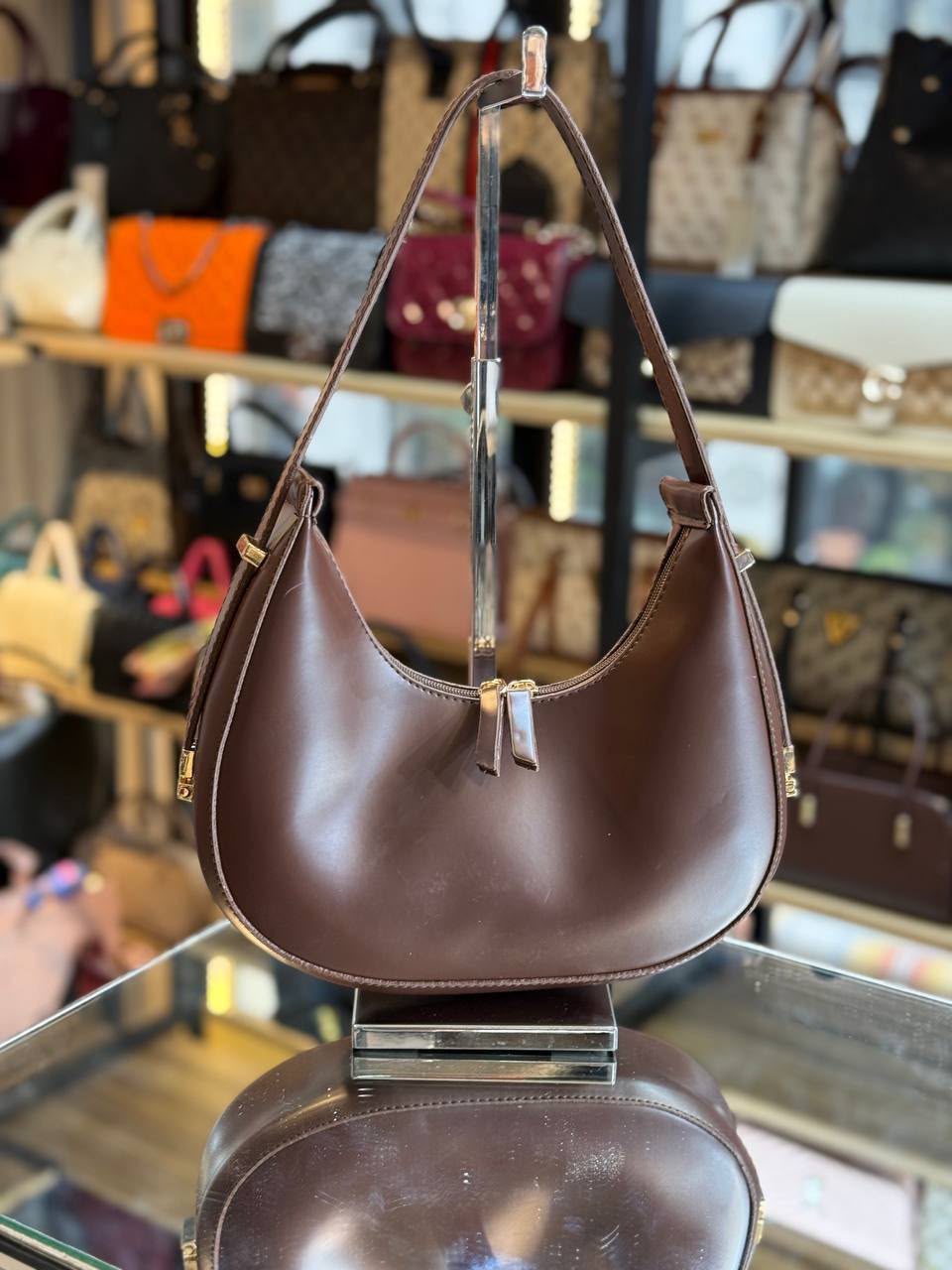 Hobo Model Minimalist Deri Omuz Çantası